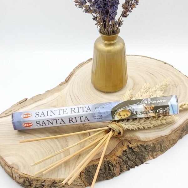 Bâtons d'encens Sainte Rita