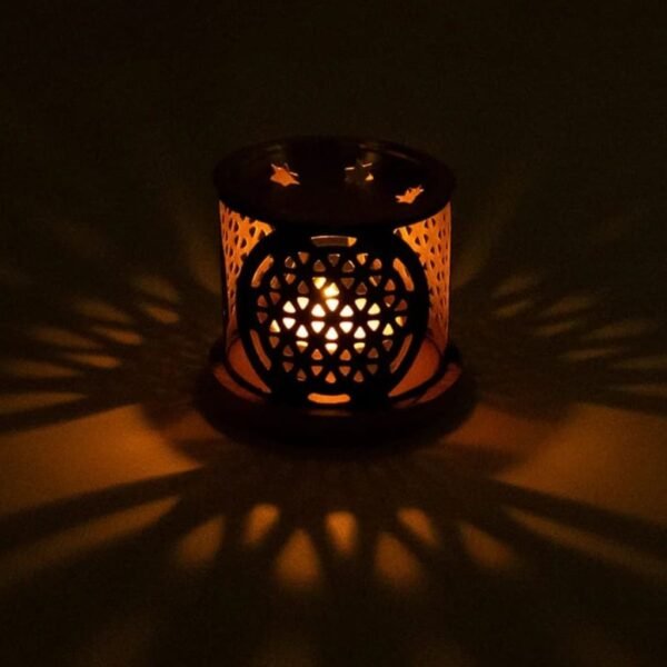 Diffuseur pour briques d'encens fleur de vie - Image 3