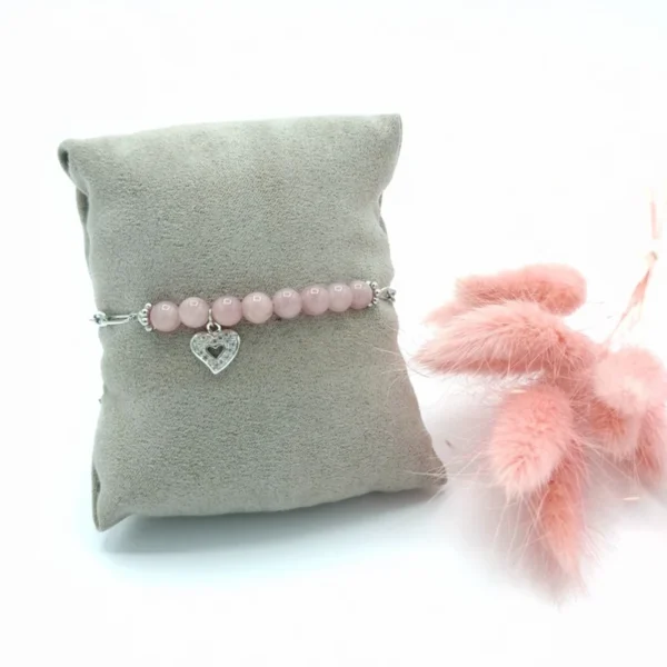 Bracelet Quartz rose - Image 2