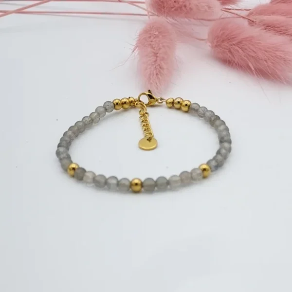 Bracelet Labradorite 4MM
