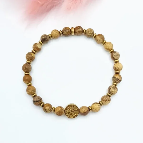 Bracelet Jaspe Paysage