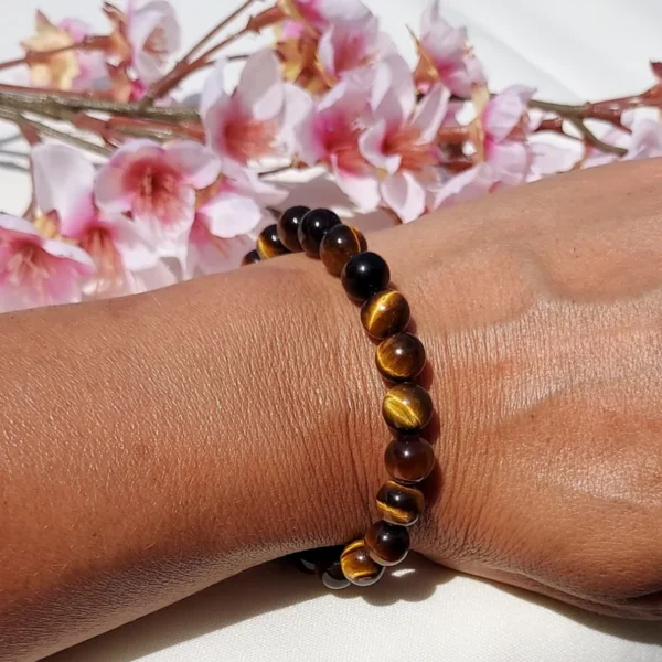 Bracelet Shamballa Oeil de Tigre - Image 2