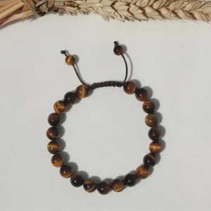 Bracelet Shamballa Oeil de Tigre